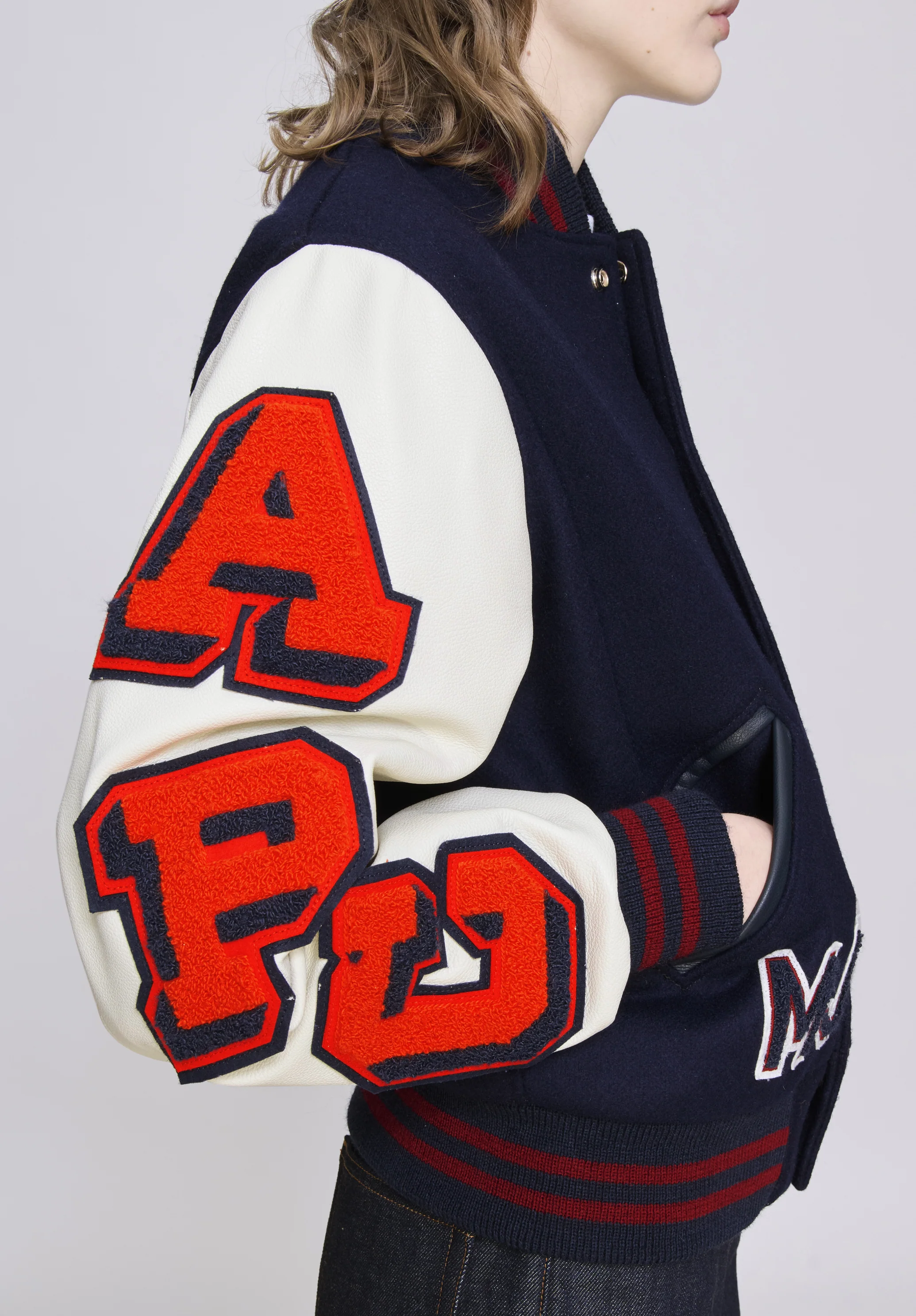 A.P.C. x Marc Jacobs. The  Varsity Jacket - Image 4