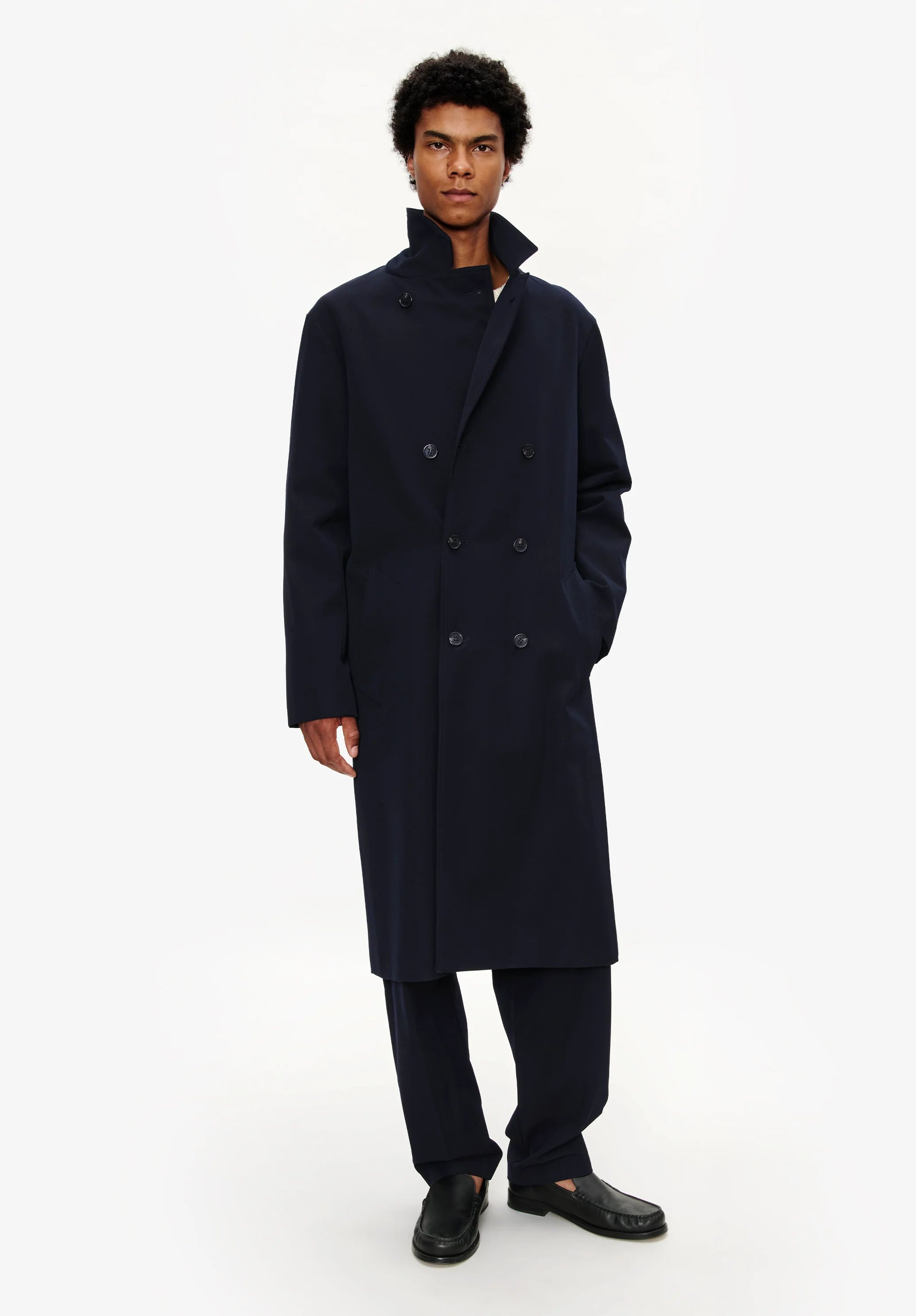 Double-breasted coat - Image 4