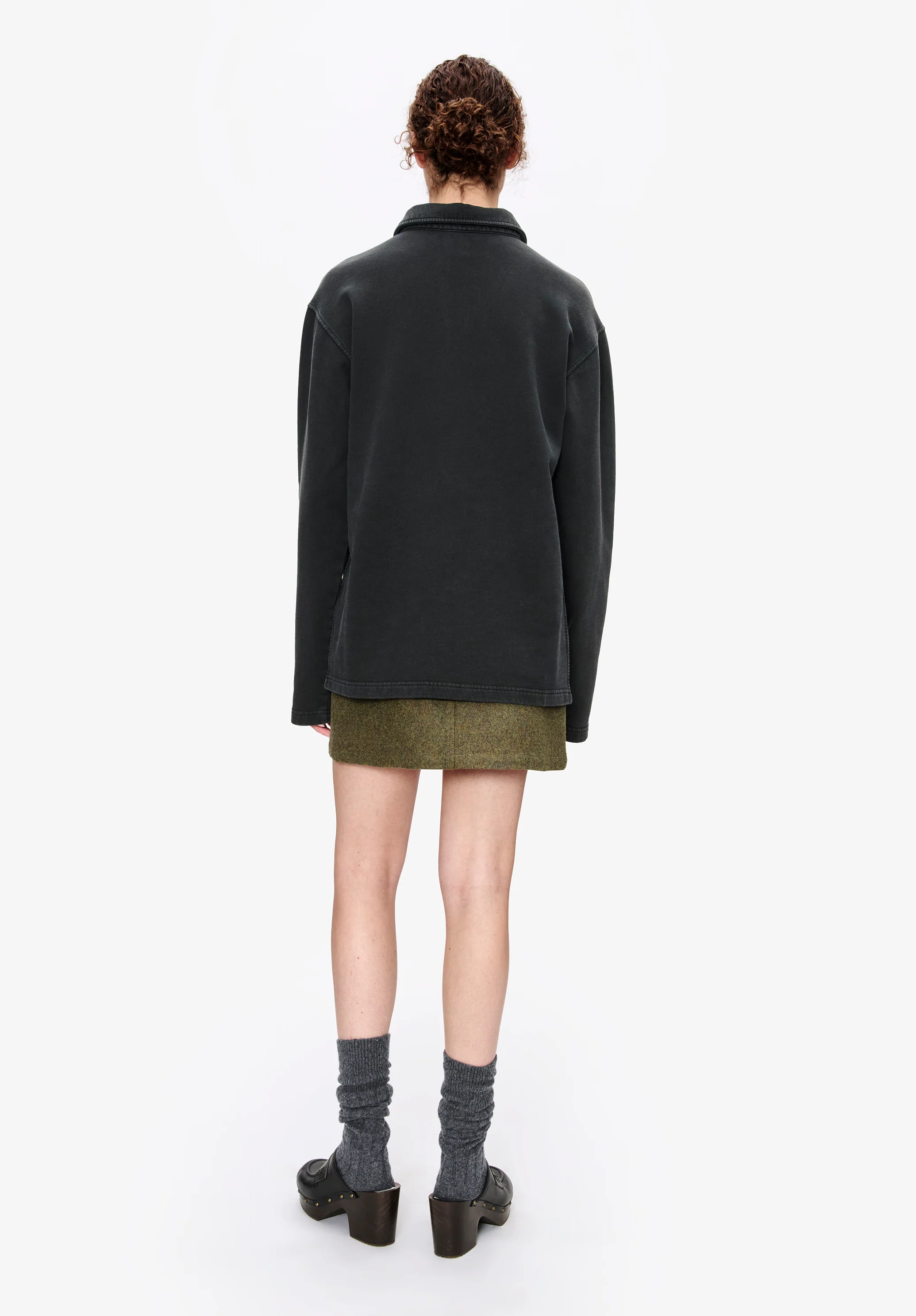 Long-sleeve unisex polo shirt - Image 6