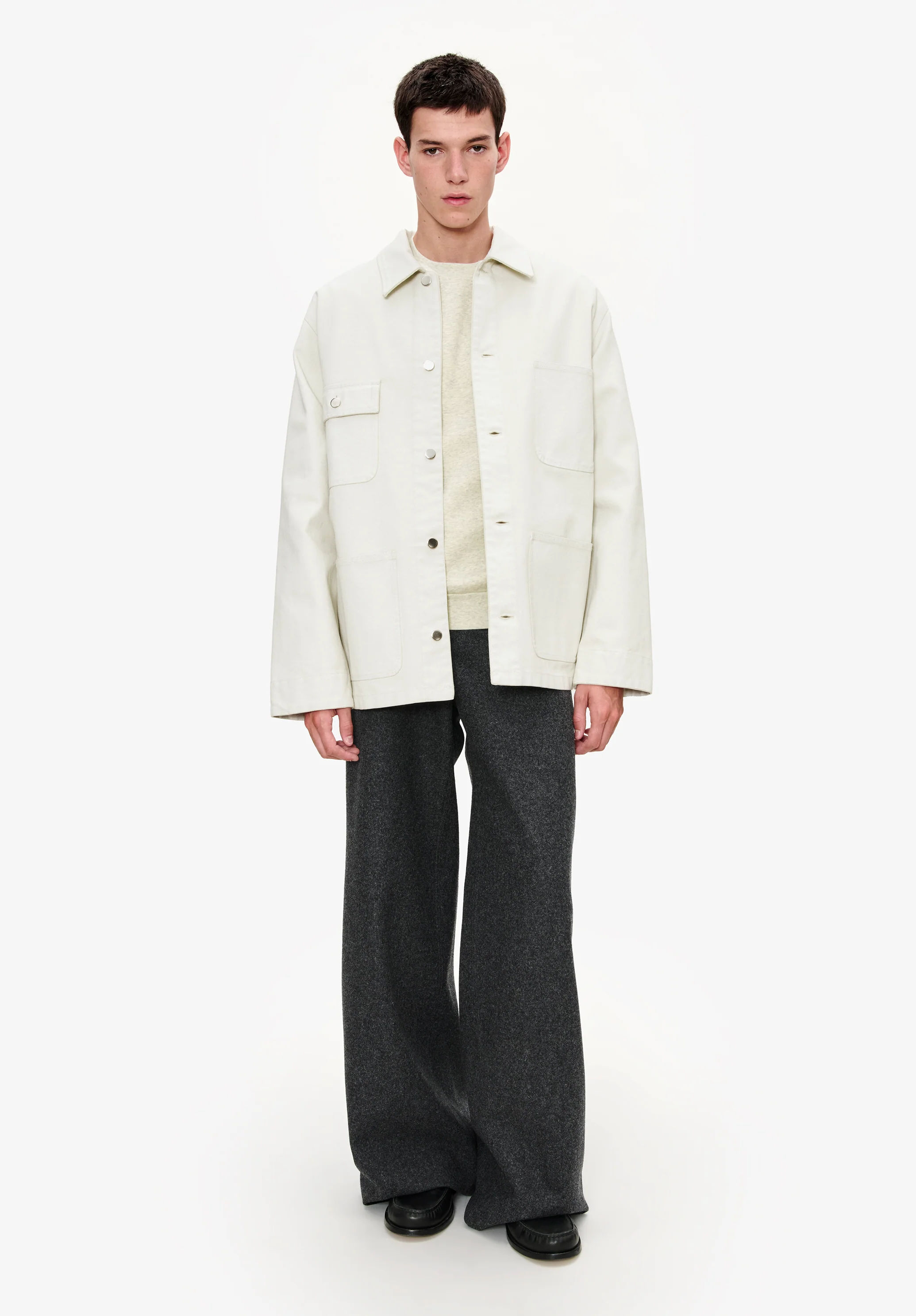 Loose-fit overshirt-jacket - Image 2