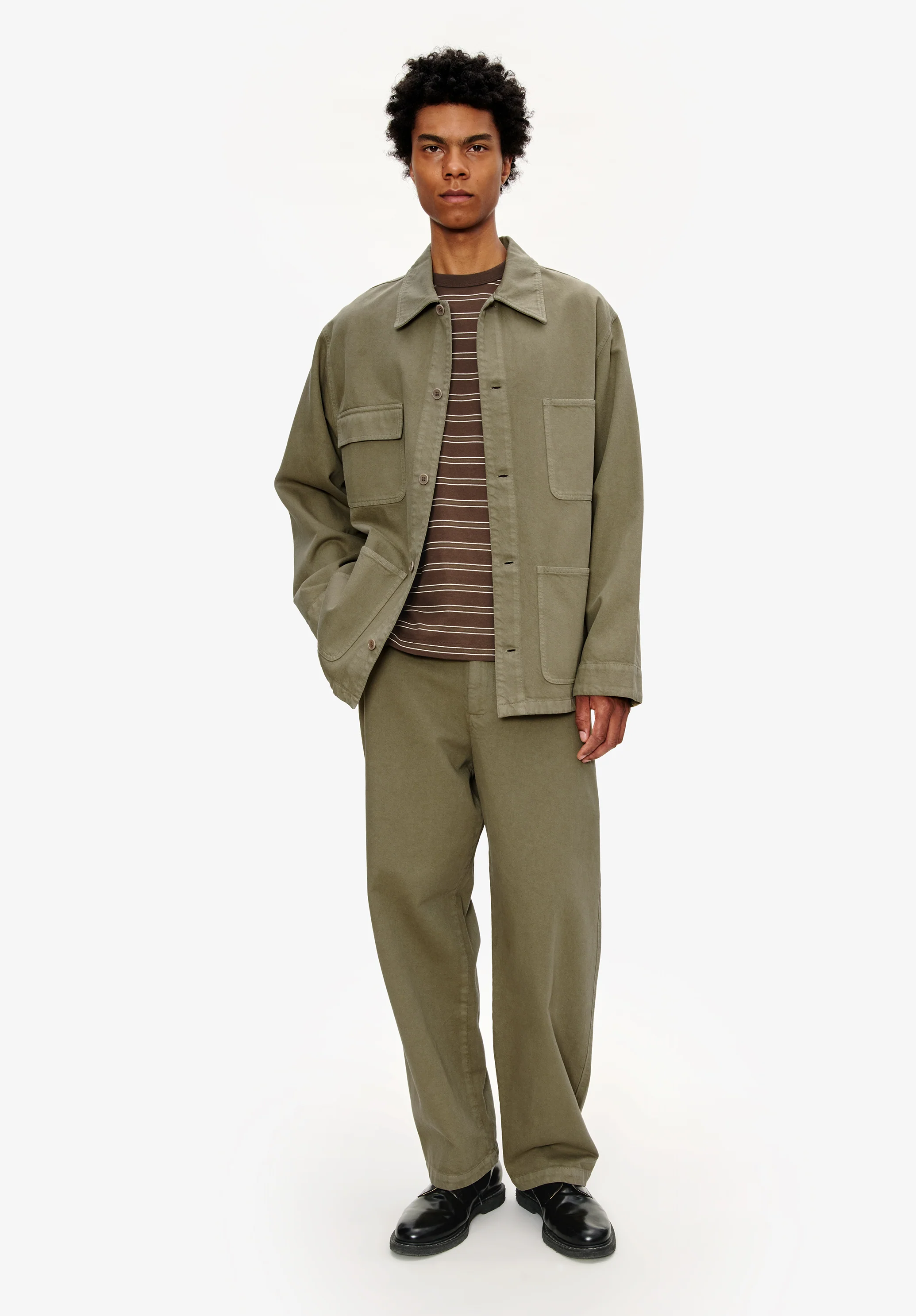 Loose-fit overshirt-jacket - Image 2