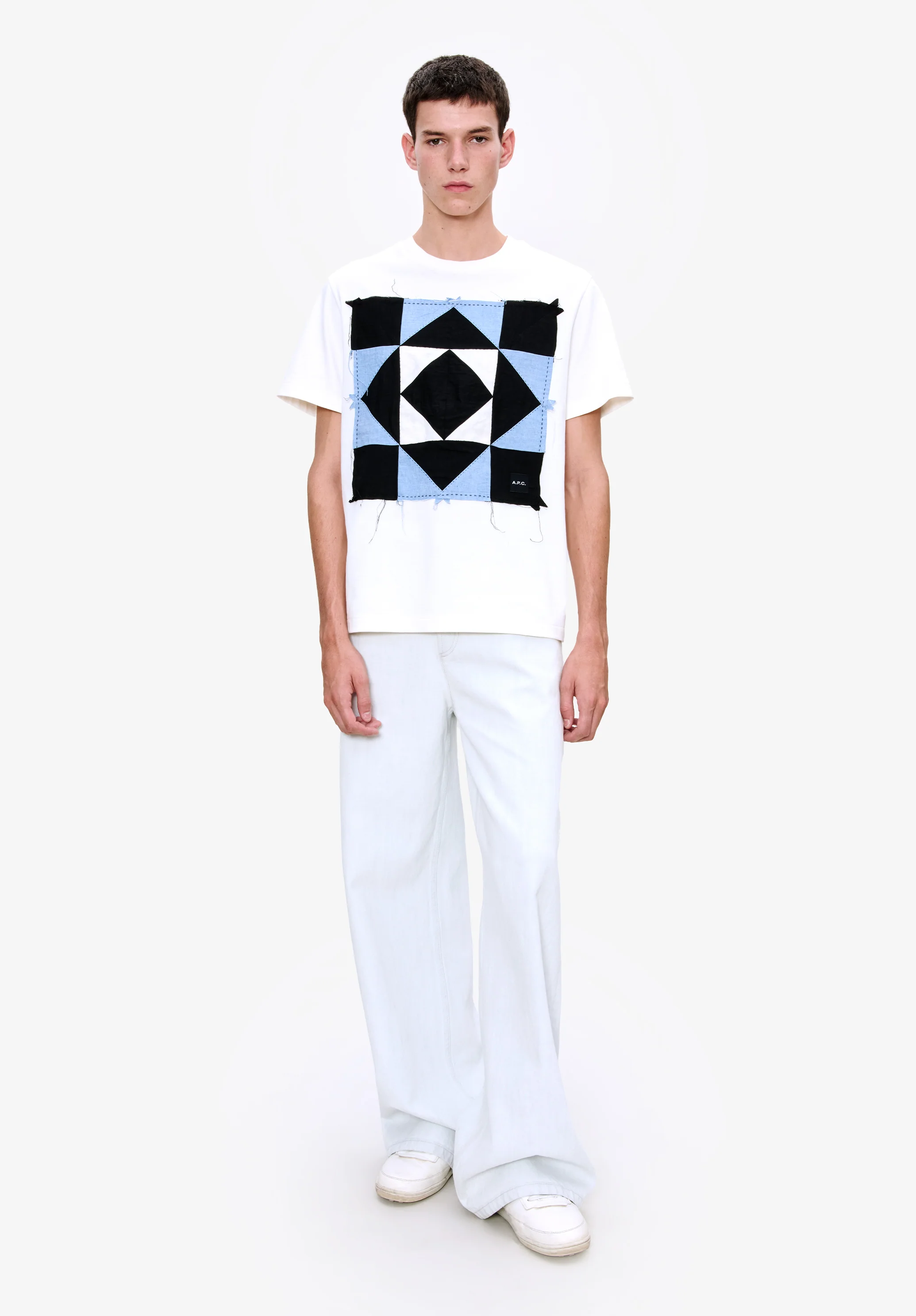Patchwork T-shirt - Image 2