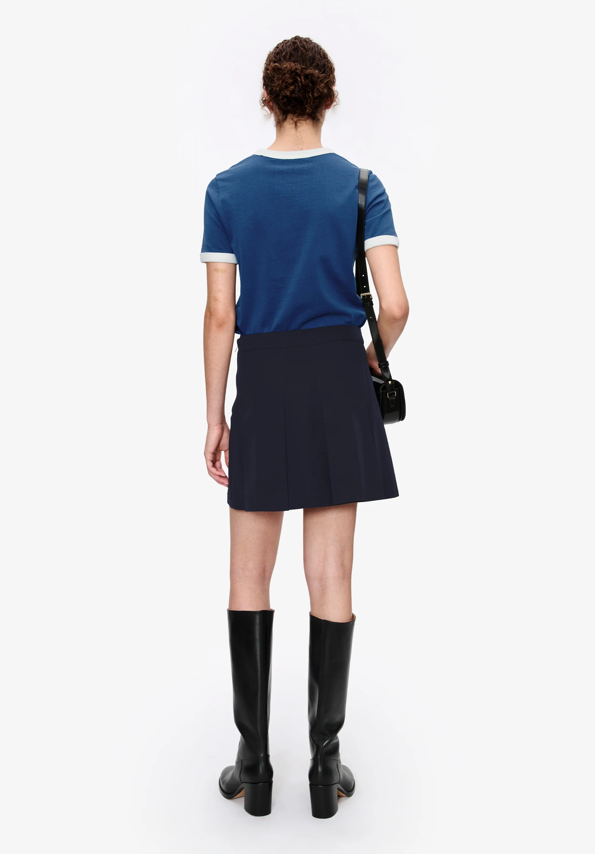 Pleated mini skirt - Image 3