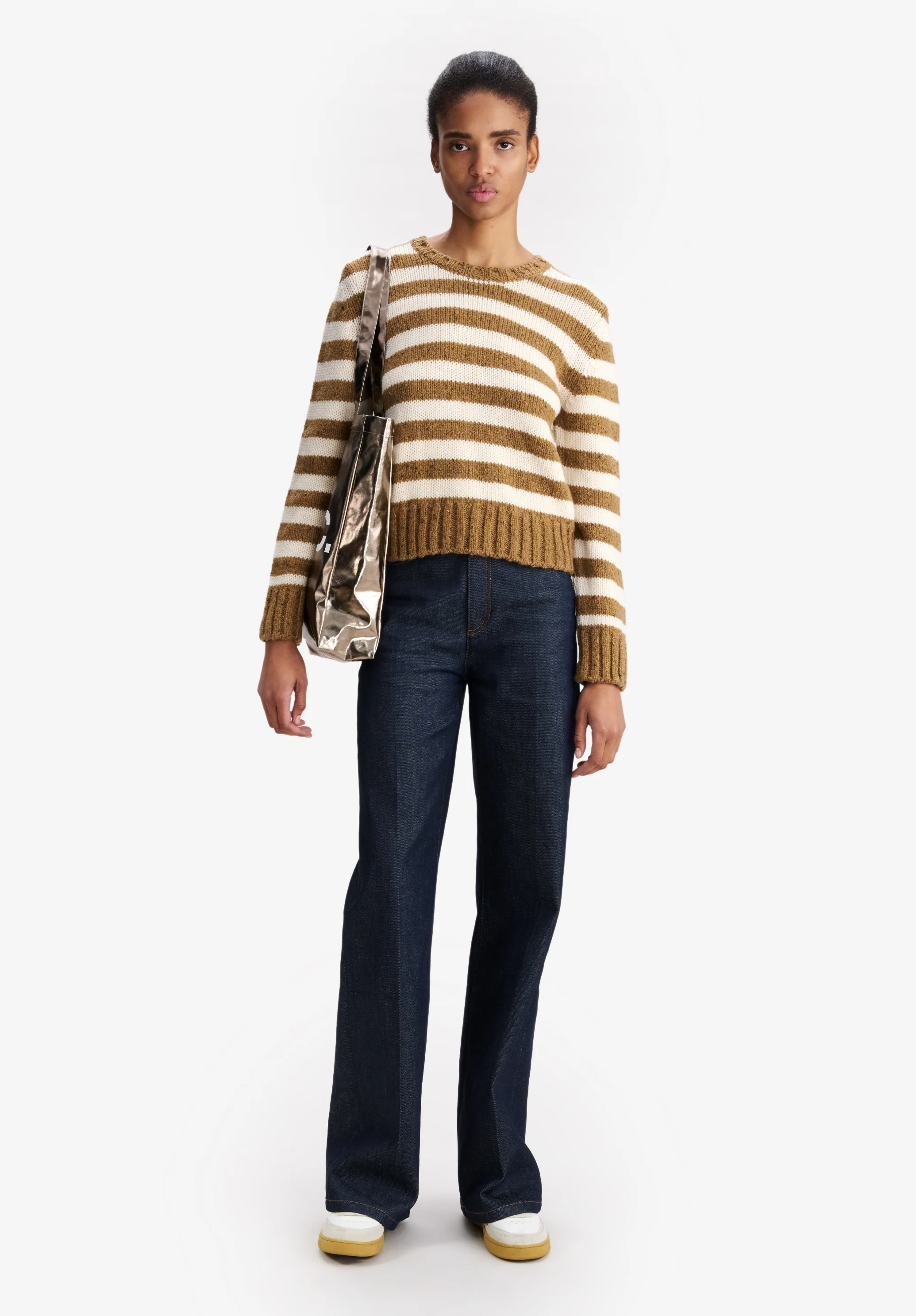 Speckled striped jumper - Image 2