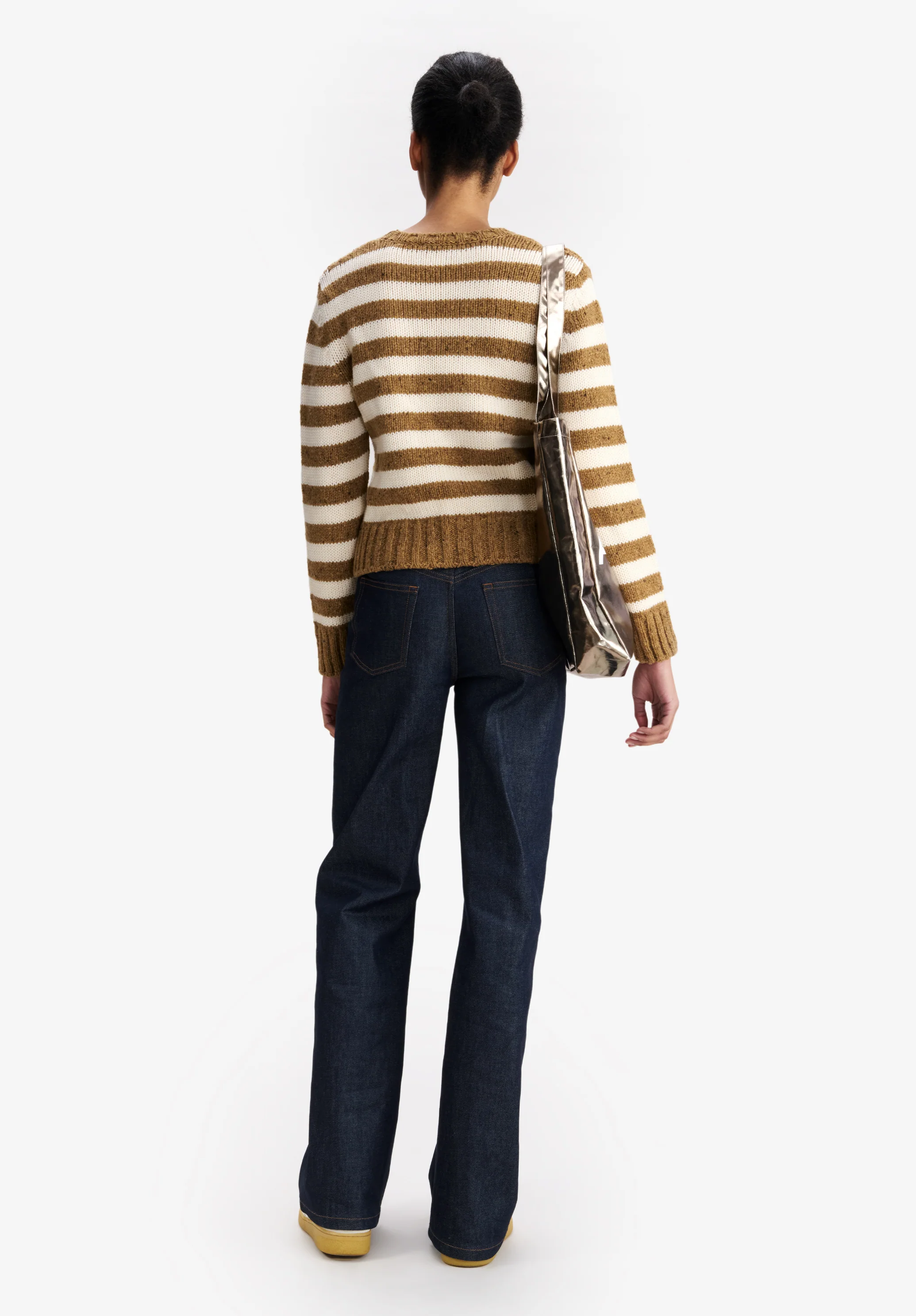 Speckled striped jumper - Image 3