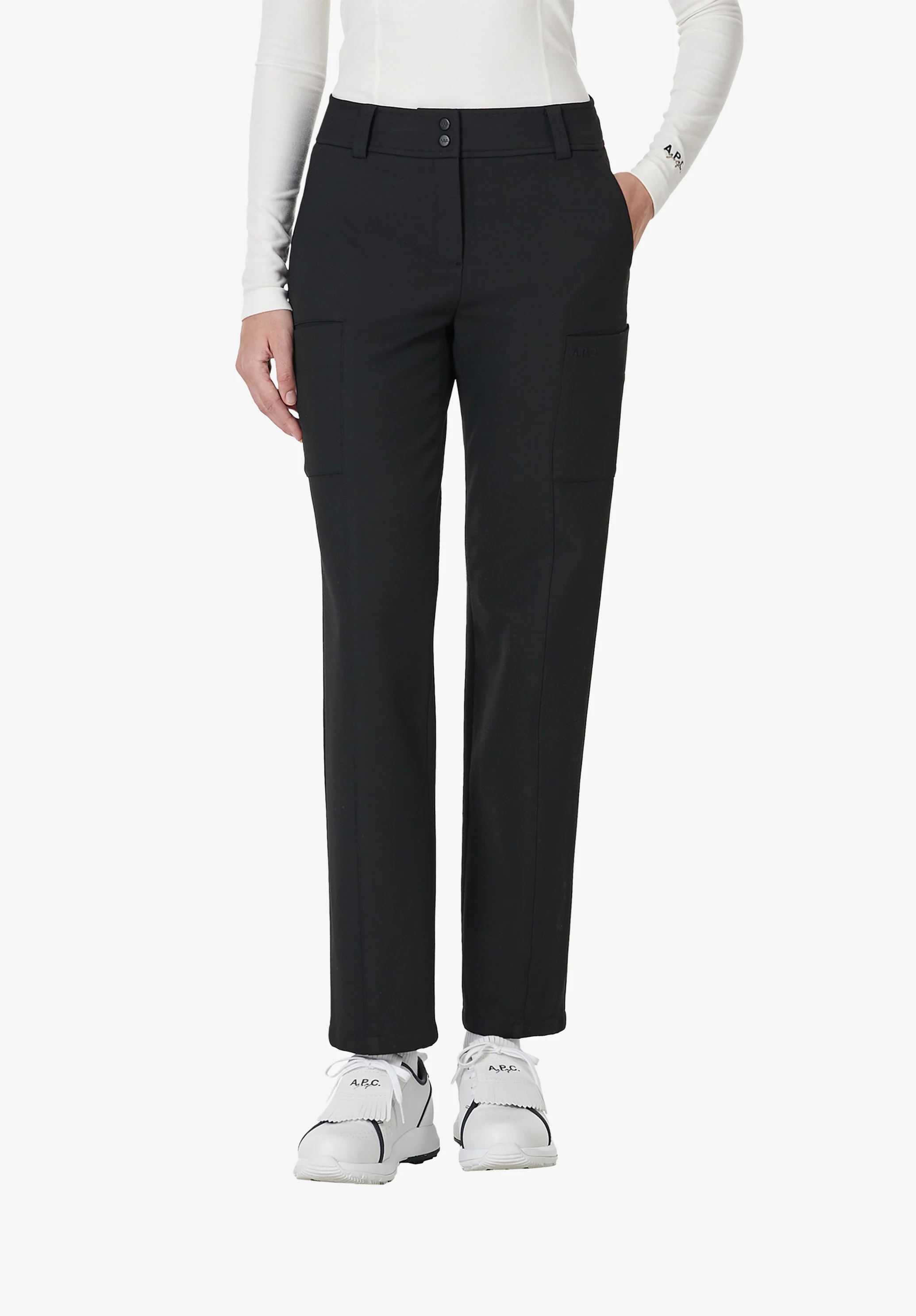 Straight fit trousers - Image 4