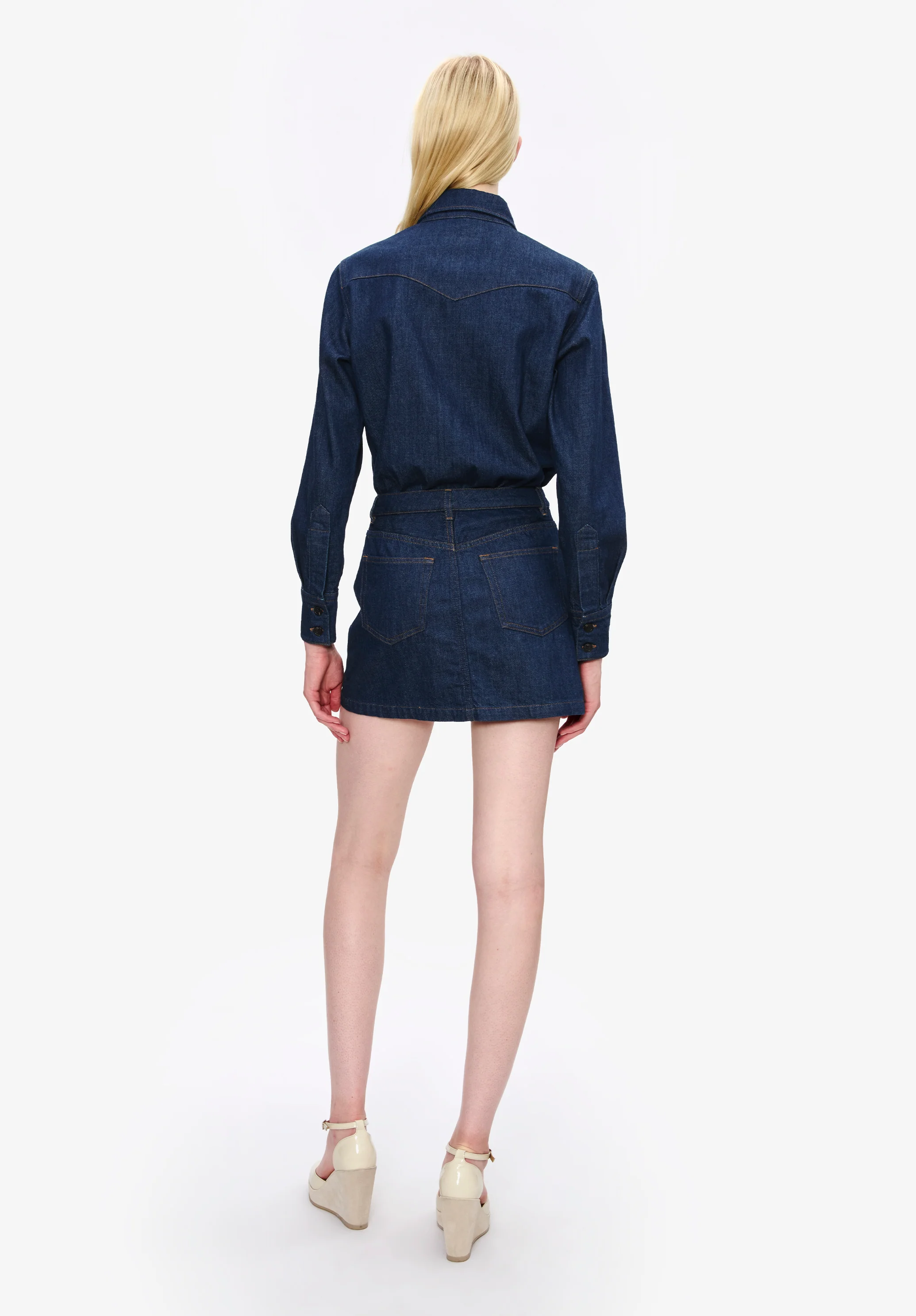 Western shirt-dress - Image 3