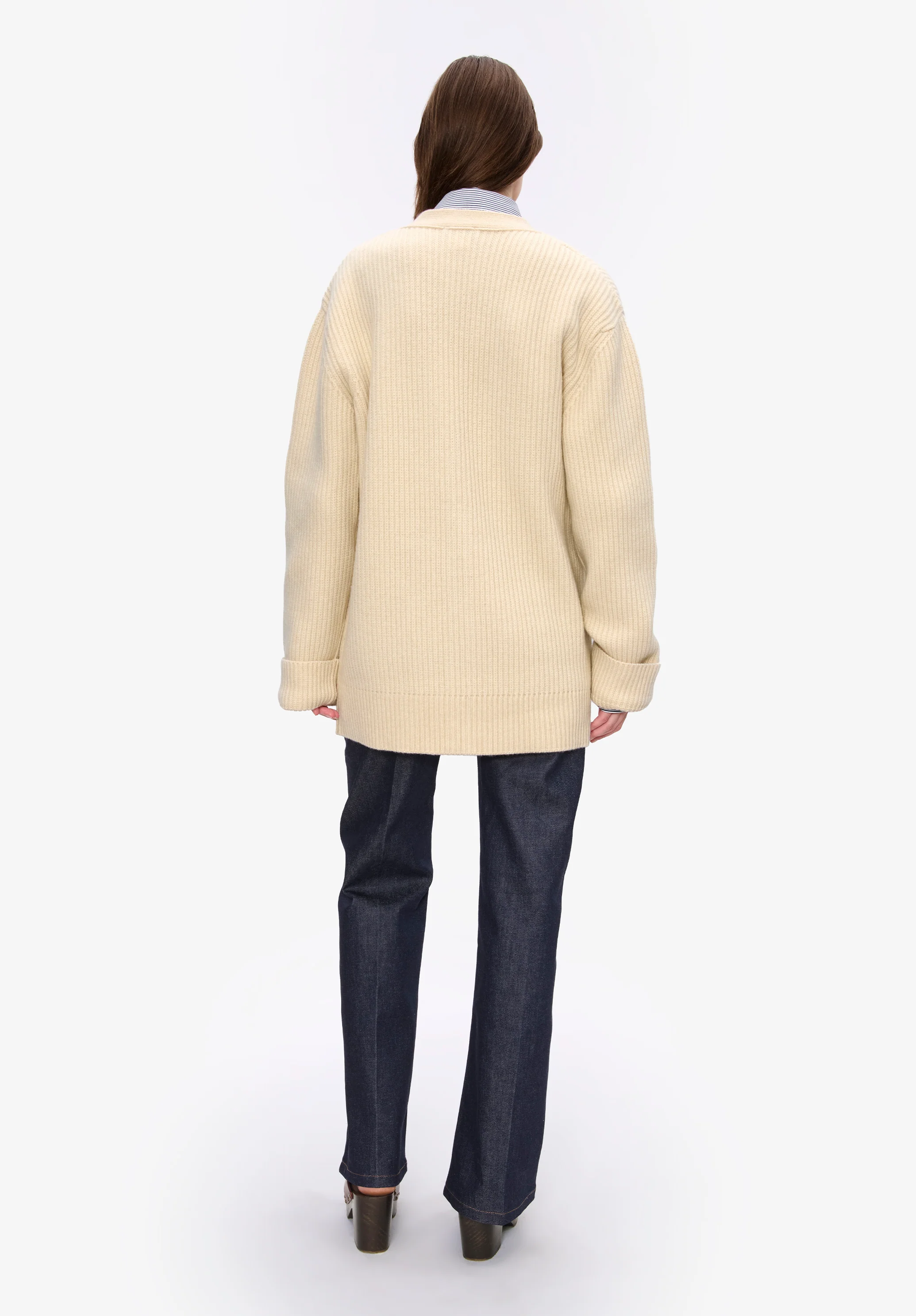 Wool-cashmere unisex cardigan - Image 2