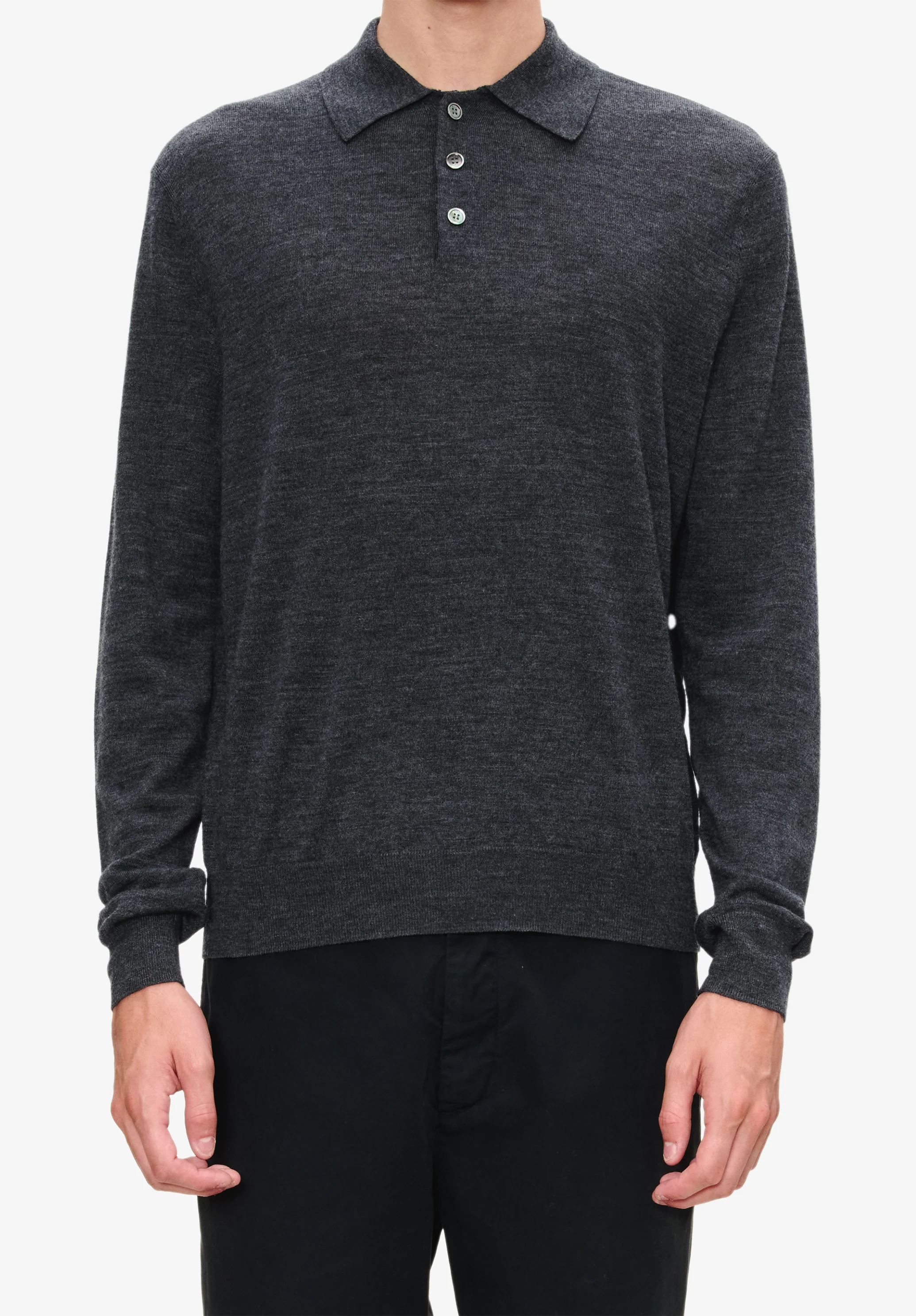 Wool polo shirt - Image 4